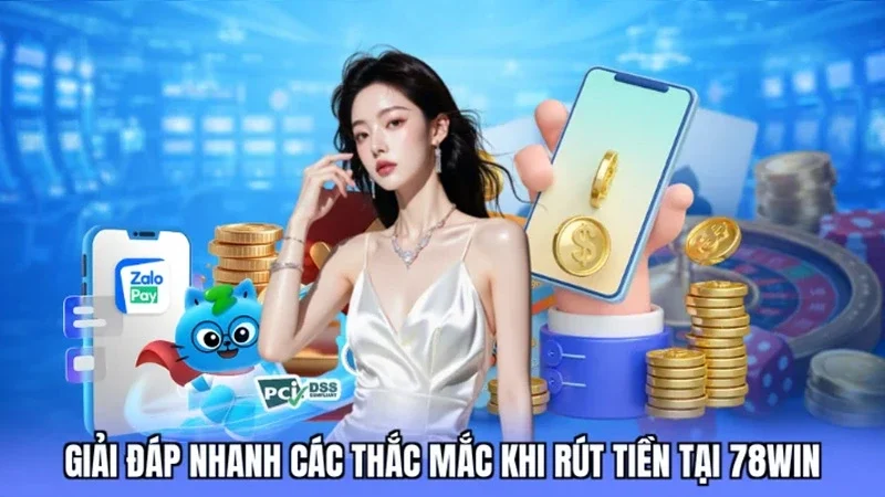 Giải đáp nhanh các thắc mắc khi rút tiền tại 78win
